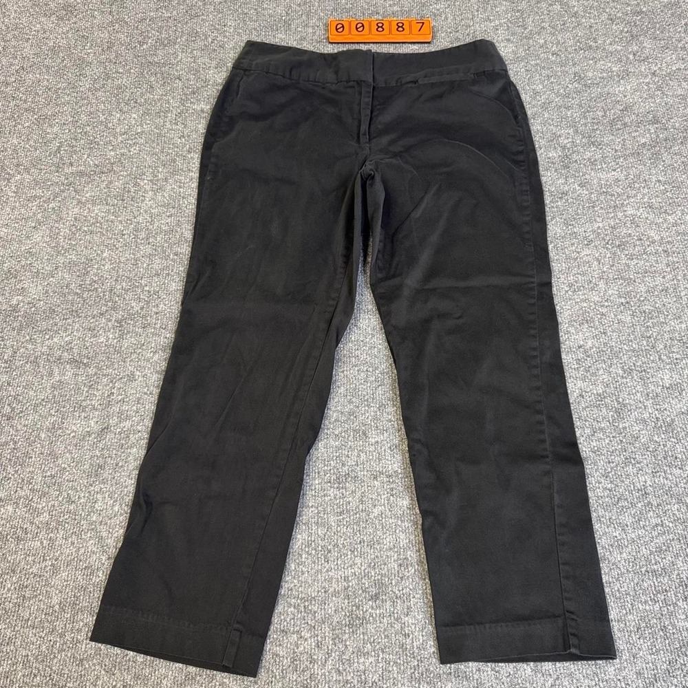 Nue Options Black Cotton & Spandex Pants Size 8. Some wear, see photos